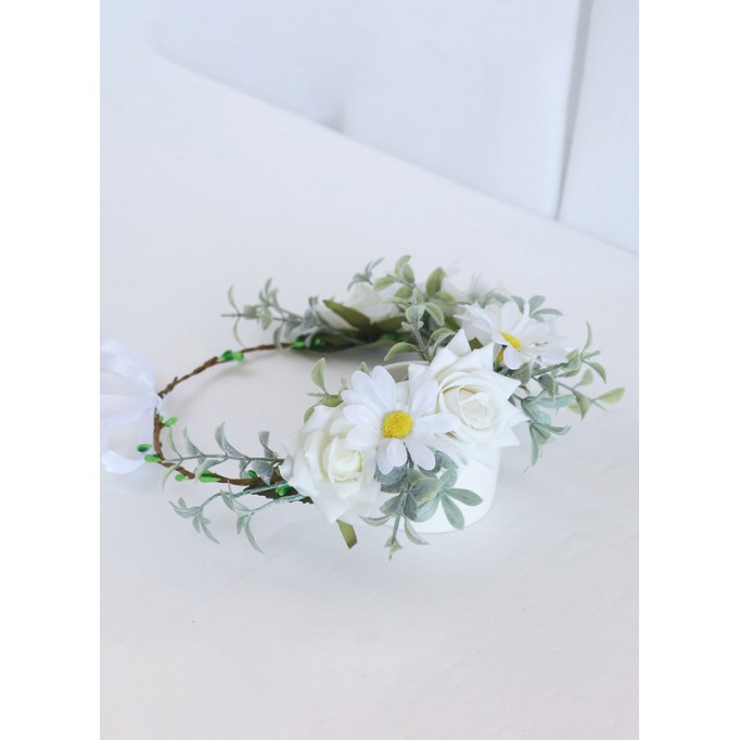 Flower Girl Artificial Flower Fenduchs With Flower