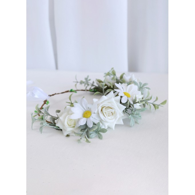 Flower Girl Artificial Flower Fenduchs With Flower
