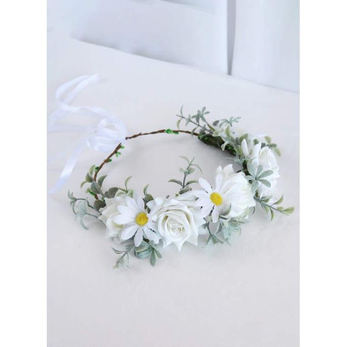 Flower Girl Artificial Flower Fenduchs With Flower