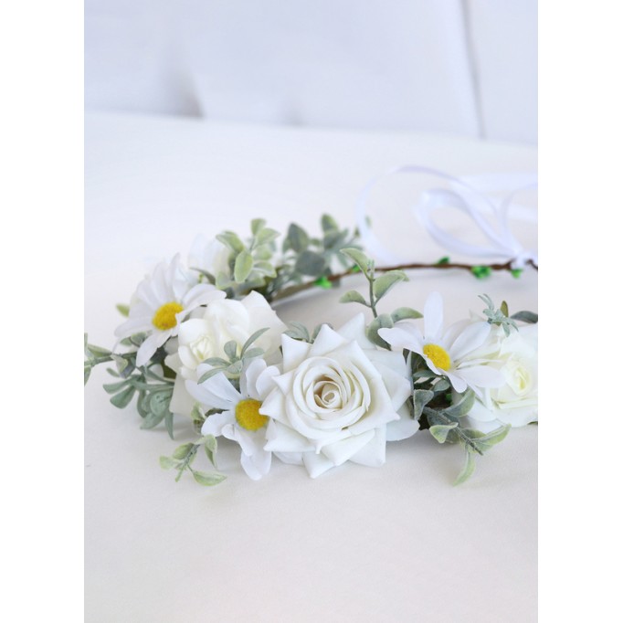Flower Girl Artificial Flower Fenduchs With Flower