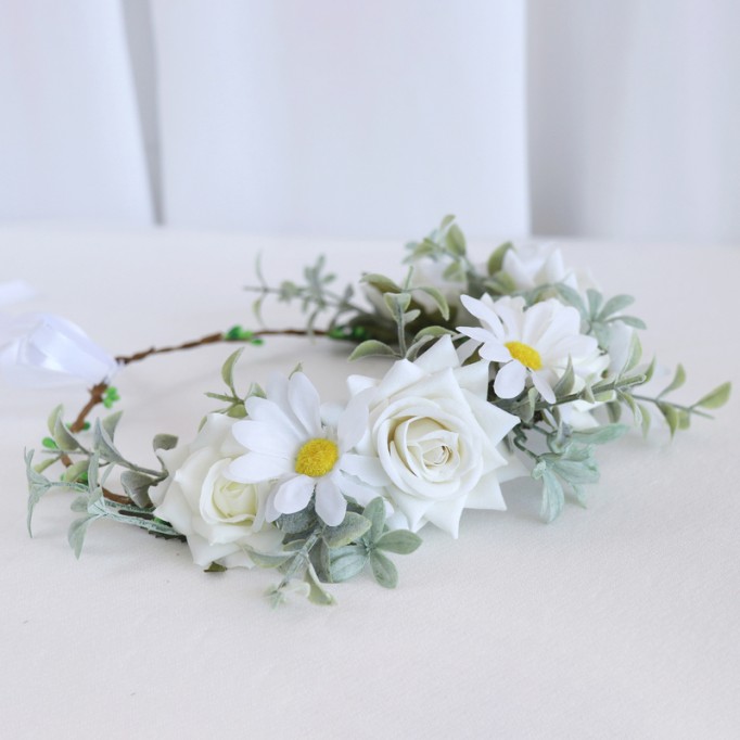 Silk Flower Junior Bridesmaid Bouquets -