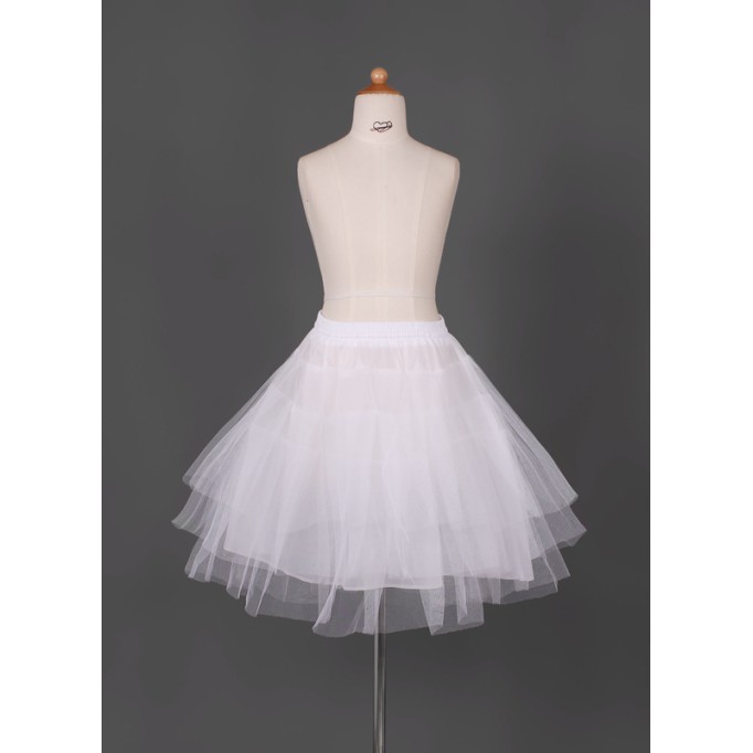 Flower Girl Tulle/Taffeta Full Gown Slip