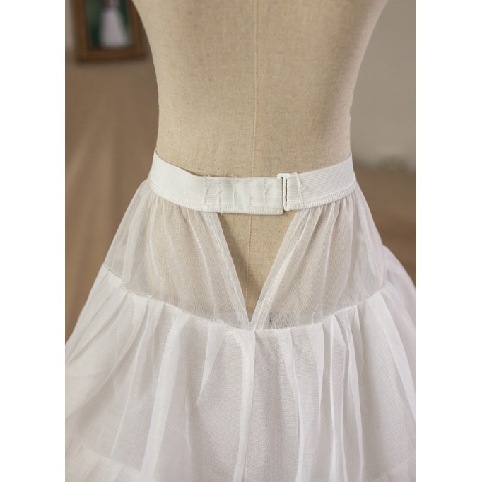 Flower Girl Tulle/Nylon Full Gown Slip