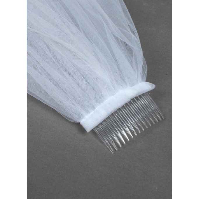 Two-tier Pencil Edge Elbow Bridal Veils