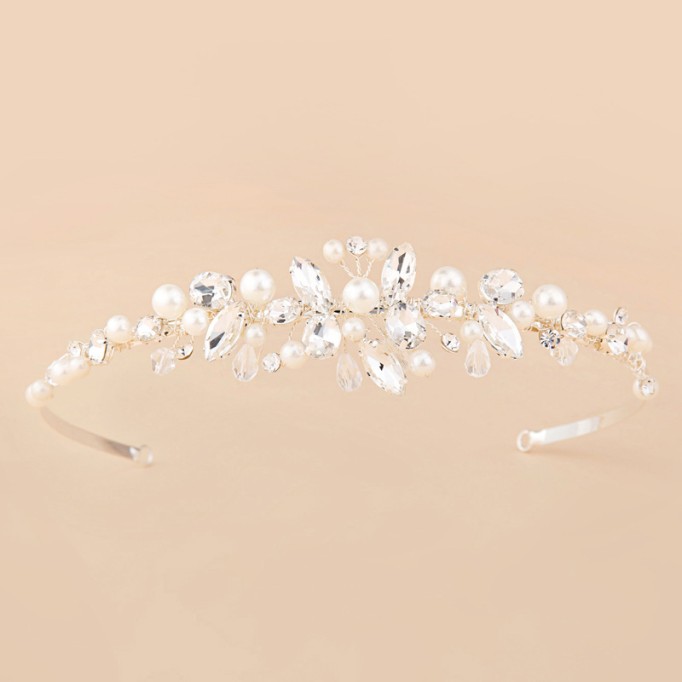 Headpiece/Crowns & Fenduchs Elegant With Rhinestone